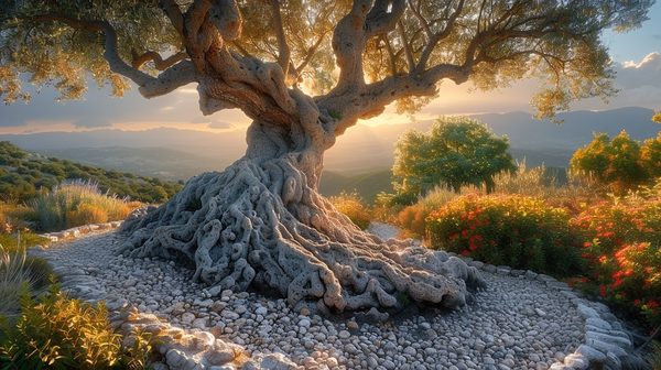 Valoriser un olivier dans son jardin en beauté